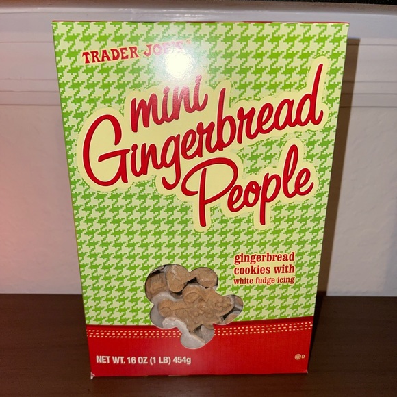 Trader Joe’s Other Trader Joes Mini Gingerbread People With White